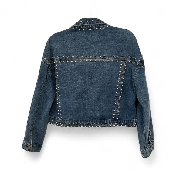 M/2 - Vintage Chic Jean Jacket (S/M) - Picture 2 of 6